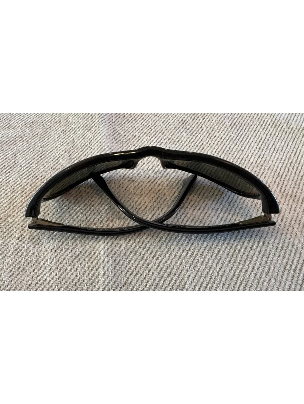 Vintage Maui Jim Typhoon MJ-168-02 Polarized Wrap Sunglasses - Gloss Black